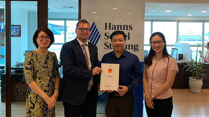 HSF office in Hanoi has been granted its new license.