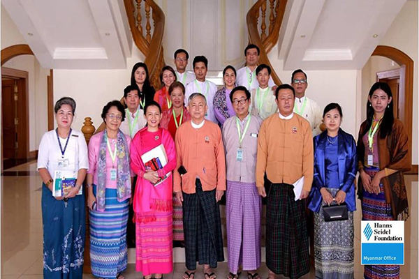 The second meeting happened between MCSCGA and the ASEAN Interparliamentary Assembly (AIPA) Members of Pyidaungsu Hluttaw.