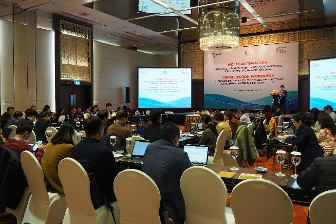 The Consultation Workhop on 15th December in Hanoi