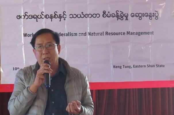 Aung Kyaw Moe, the organizer of the workshops