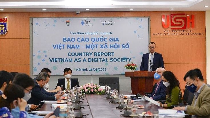 Mr Michael Siegner – Resident Representative of HSF Vietnam spoke at the event