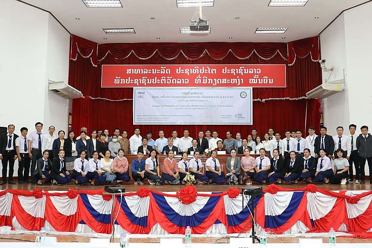 Participants of the Seminar on "Promotion of Cooperative Production to Economic Transformation"