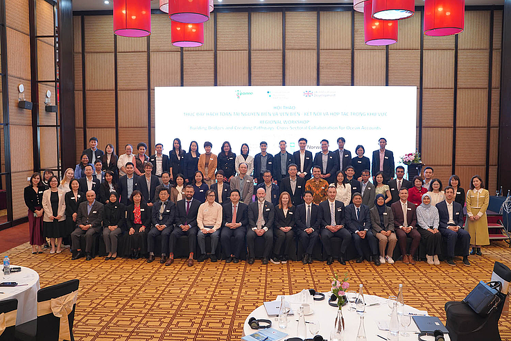 Participants of the workshop are representatives of various experts and government officials of Vietnam, Sri Lanka, Indonesia, Thailand, Australia, and representatives of international organisations like HSF, UNSW, World Bank, British Embassy and several UN entities