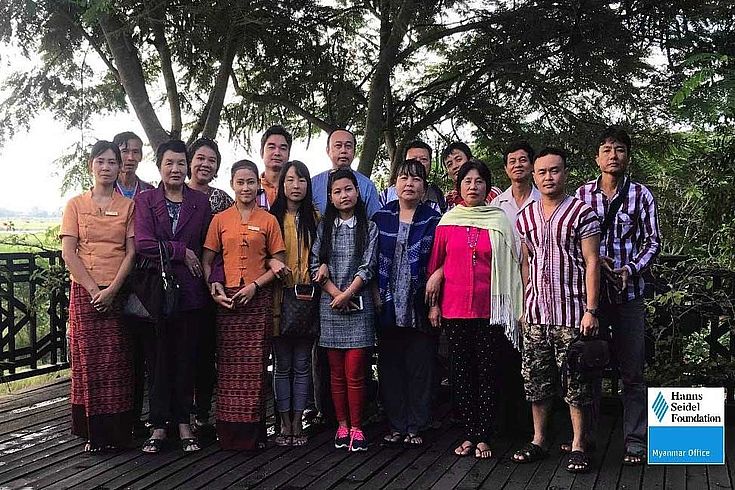 12 members of TTDWG were part of the study trip to Shan-State