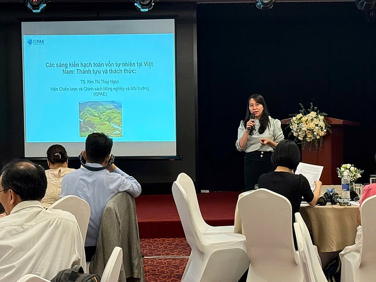Dr. Kim Thi Ngoc, Head of International Cooperation Division, ISPAE