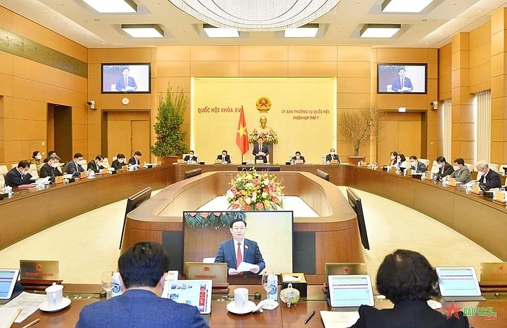 The 7th session of the National Assembly Standing Committee convened on January 18, 2022 in Hanoi