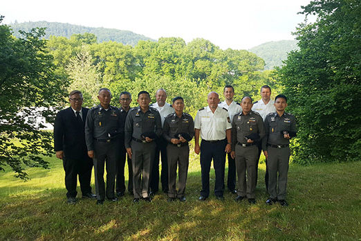 Group Photo of Royal Thai Police 