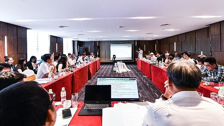 Presentation during the consultation workshop
