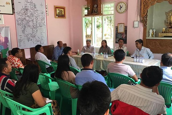 The meeting took place in Loikaw, Kayah State