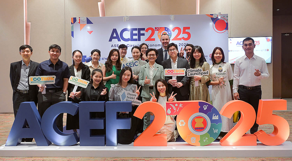 Group photo of HSF's delegation at the ASEAN Circular Economy Forum 2025