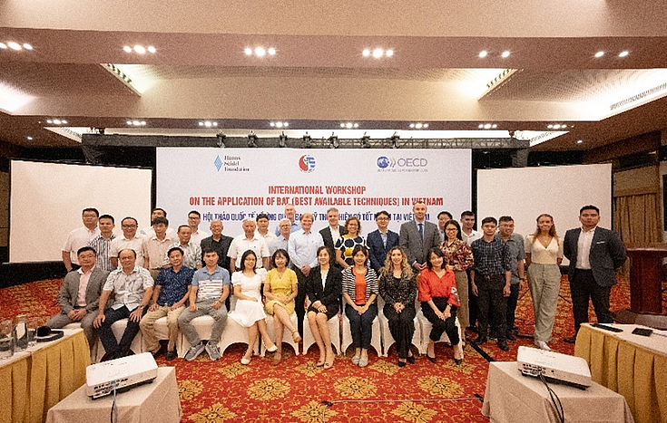 Participants of the workshop are representatives of MoNRE, associations, research institutions, HSF Vietnam, OECD and other international organizations.