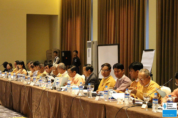 Participants comprised of members of both chambers of the Hluttaw – the parliament of Myanmar.