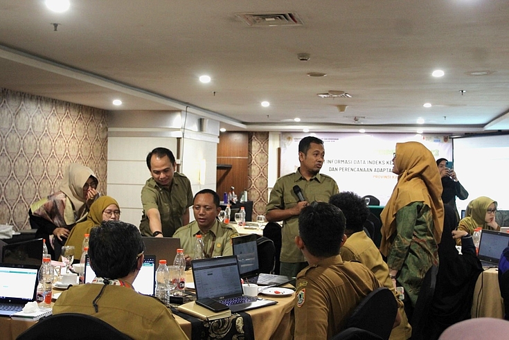 Participants exercised inputting and running SIDIK