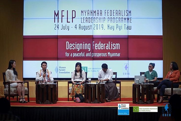 Five experts shared their knowledge on peace building