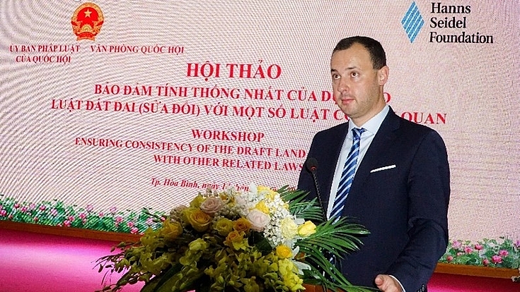 Opening remark of Mr. Michael Siegner, Resident Representative of HSF Vietnam