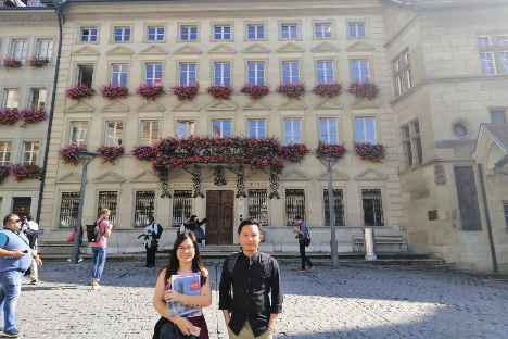 Shine Ko Ko Lwin and Muay Noan in Fribourg