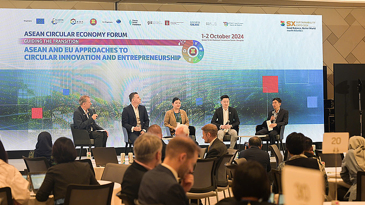 HSF's delegate joined panel discussion in ACEF 2024 main event
