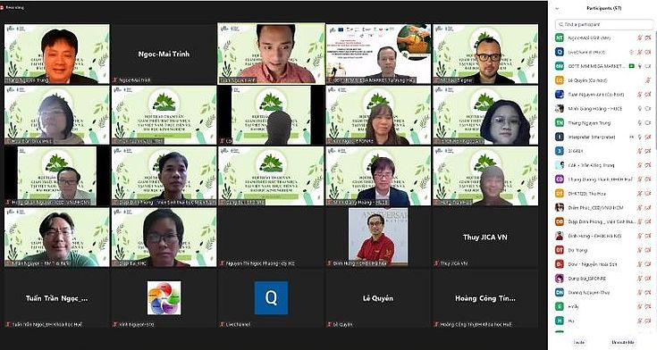 Nealy 60 experts attended the online Workshop via Zoom