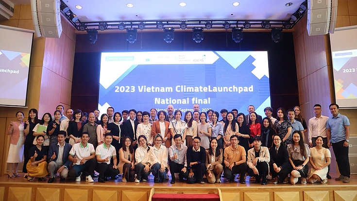 Group photo at the CLP Vietnam National Final 2023