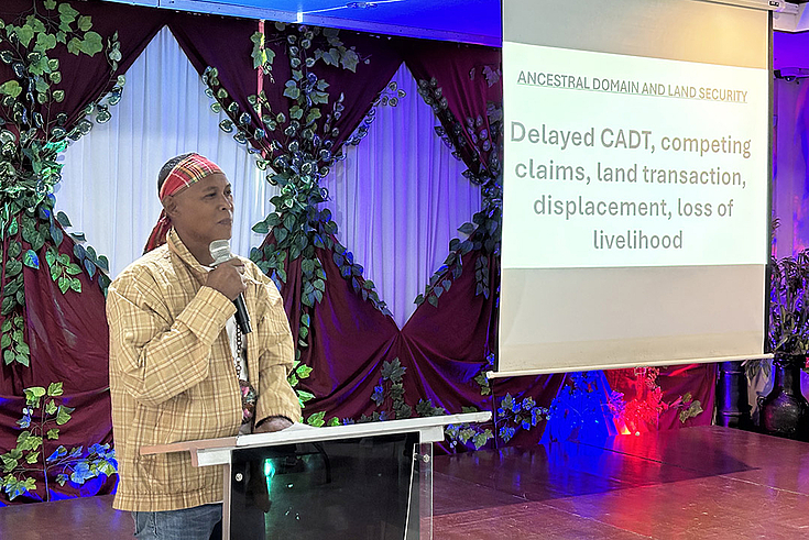 Mr. Joven Francisco delivered his presentation
