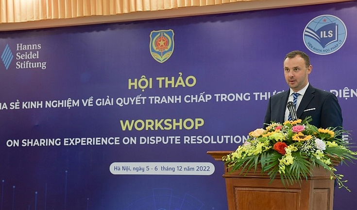 Opening remark by Mr. Michael Siegner, Resident Representative of HSF Vietnam