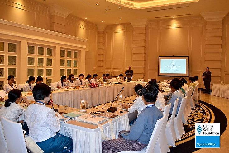 The workshop took place in Nay Pyi Taw