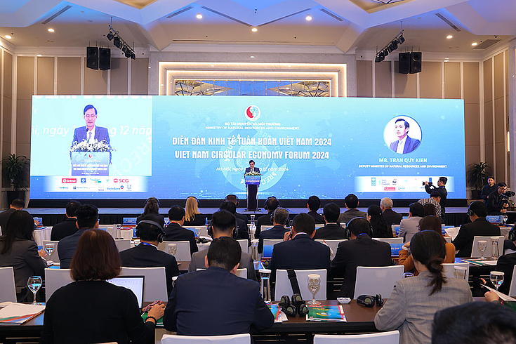 HE Tran Quy Kien, Deputy Minister of MONRE, extended his welcome to all participants at this year’s Forum