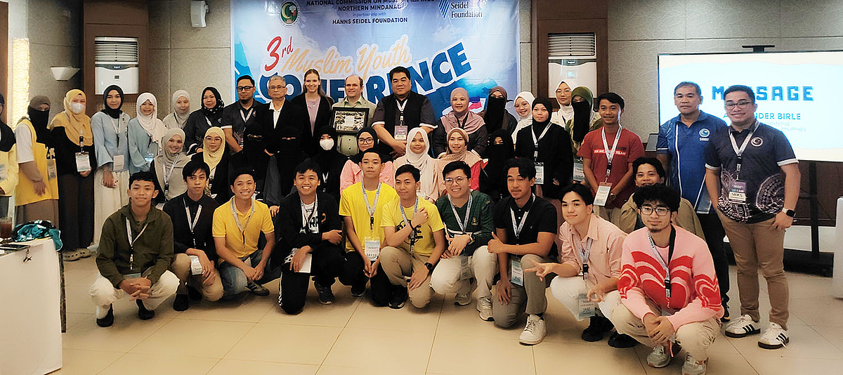 Participants and organizers of the 3rd Muslim Youth Conference