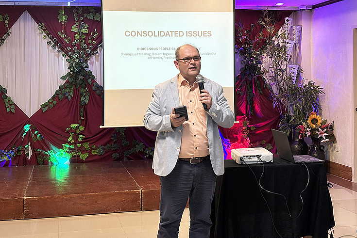 Mr. Alexander Birle, Resident Representative of HSF Philippines, shared his response and message
