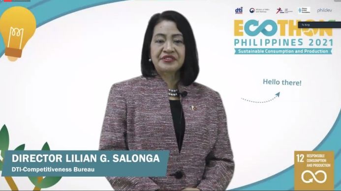 Ms Lilian G. Salonga – Director of Competitiveness Bureau - DTI