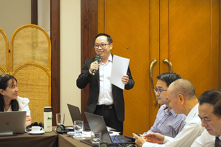 Mr Le Viet Phuong, Ministry of Foreign Affairs, spoke about the negotiations for BBNJ Agreement