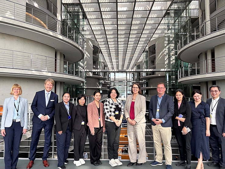 Day Three of the programme at the German Bundestag, Berlin, Germany