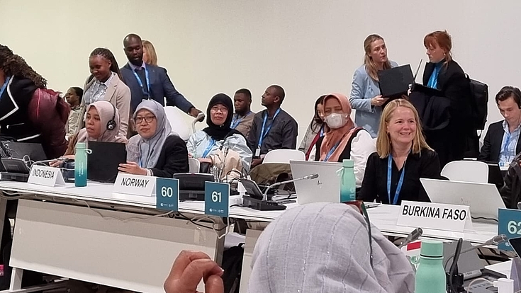 Indonesian negotiators, supported by HSF, involved in negotiation process on issues related to adaptation of climate change