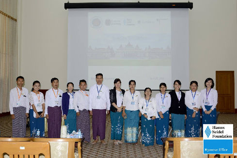 The roleplay was performed by Hluttaw staff