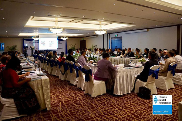 Well attended Working Group Meeting – depicting the venue where a presentation to “Destination Management Planning” just took place