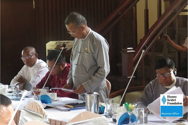 H.E. U Ohn Maung gave a final speech at the end of the 2 days workshop informing the attendants and media about the future plans of the Ministry. Also he said that there is no airport extension in Thandwe until the trash is slashed.