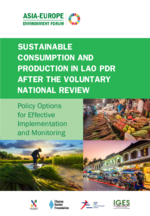 Sustainable Consumption and Production in Lao PDR after the Voluntary National Review